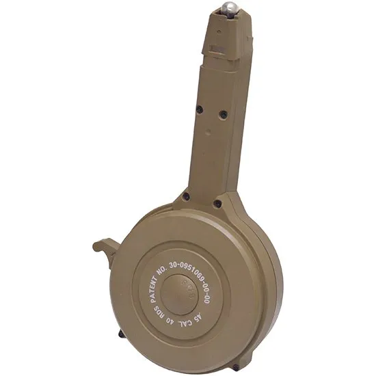 RWB GD4540T .45 ACP 40Rd Tan Polymer High Cap Mag