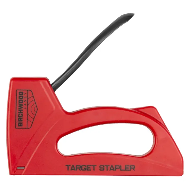 Birchwood Casey 3-in-1 Staple Gun Adjustable Driving Force Hang Targets - Birchwood Casey