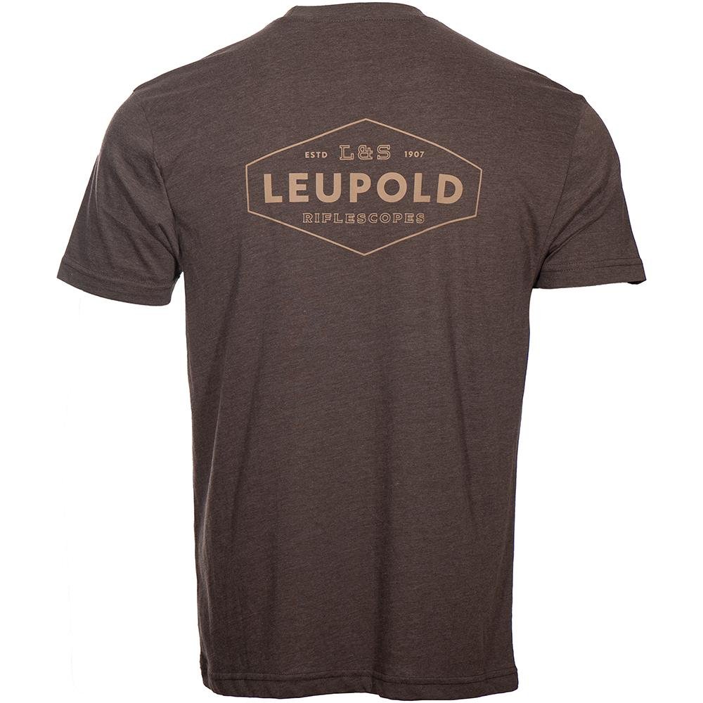 Leupold L&S Heritage Short Sleeve Tee Espresso XL - Leupold & Stevens