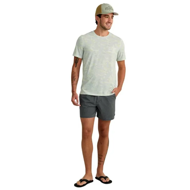 Marolina DBA HUK Drift Performance Short Sleeve Shirt Pale Algae Camo S - Marolina DBA HUK