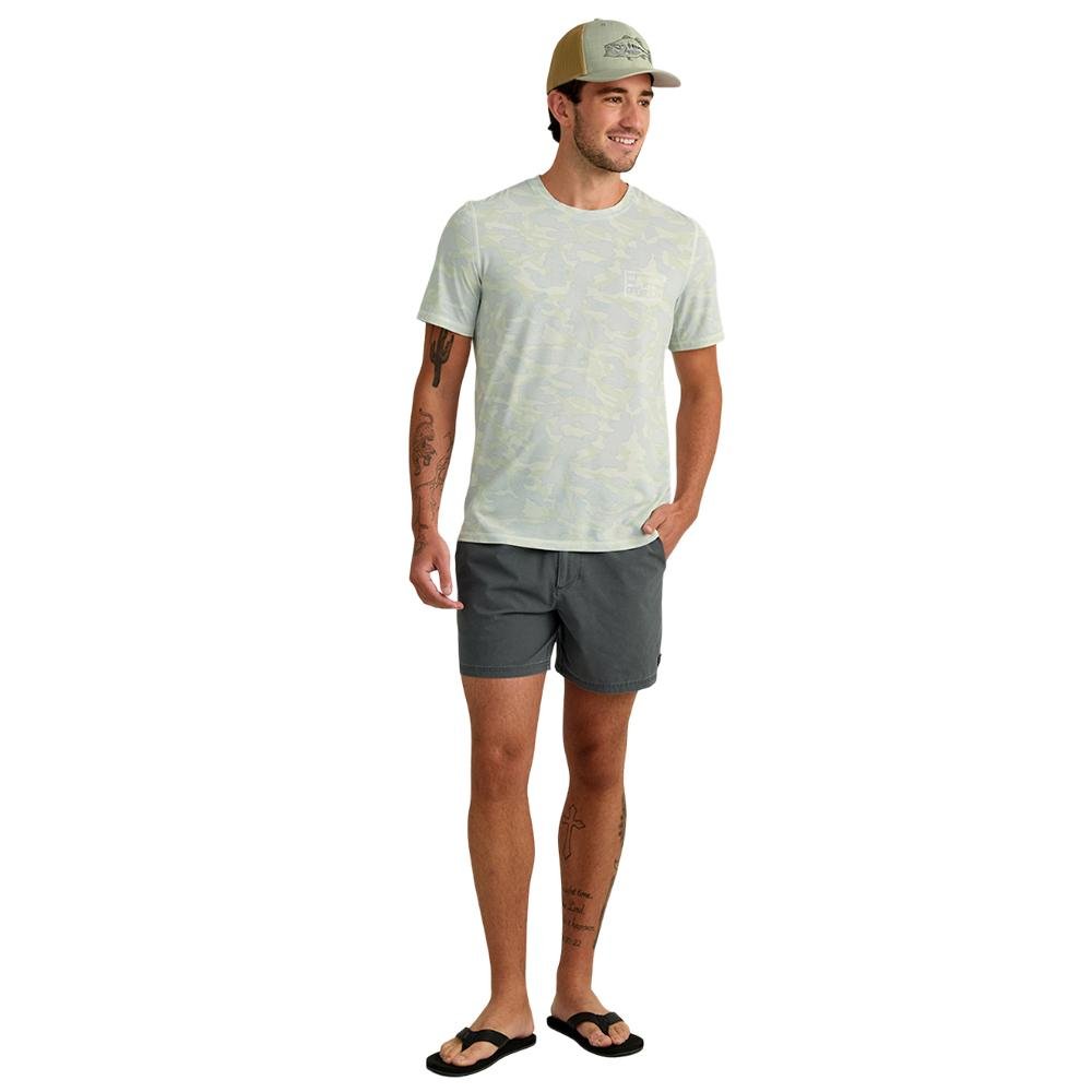 HUK Drift Performance Short Sleeve Shirt Pale Algae Camo M - Marolina DBA HUK