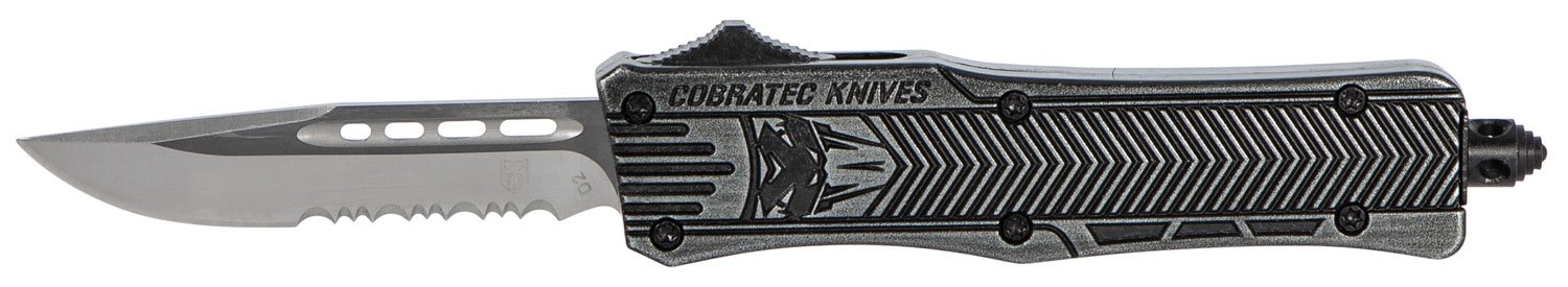 Buy CobraTec SSWCTK1SDS CTK-1 Small 2.75" D2 Blade Black Aluminum Handle online