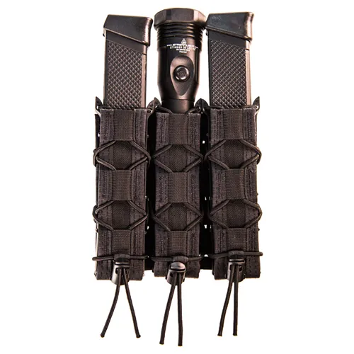 High Speed Gear Triple Extended Pistol Shingle 3-Mag Carrier