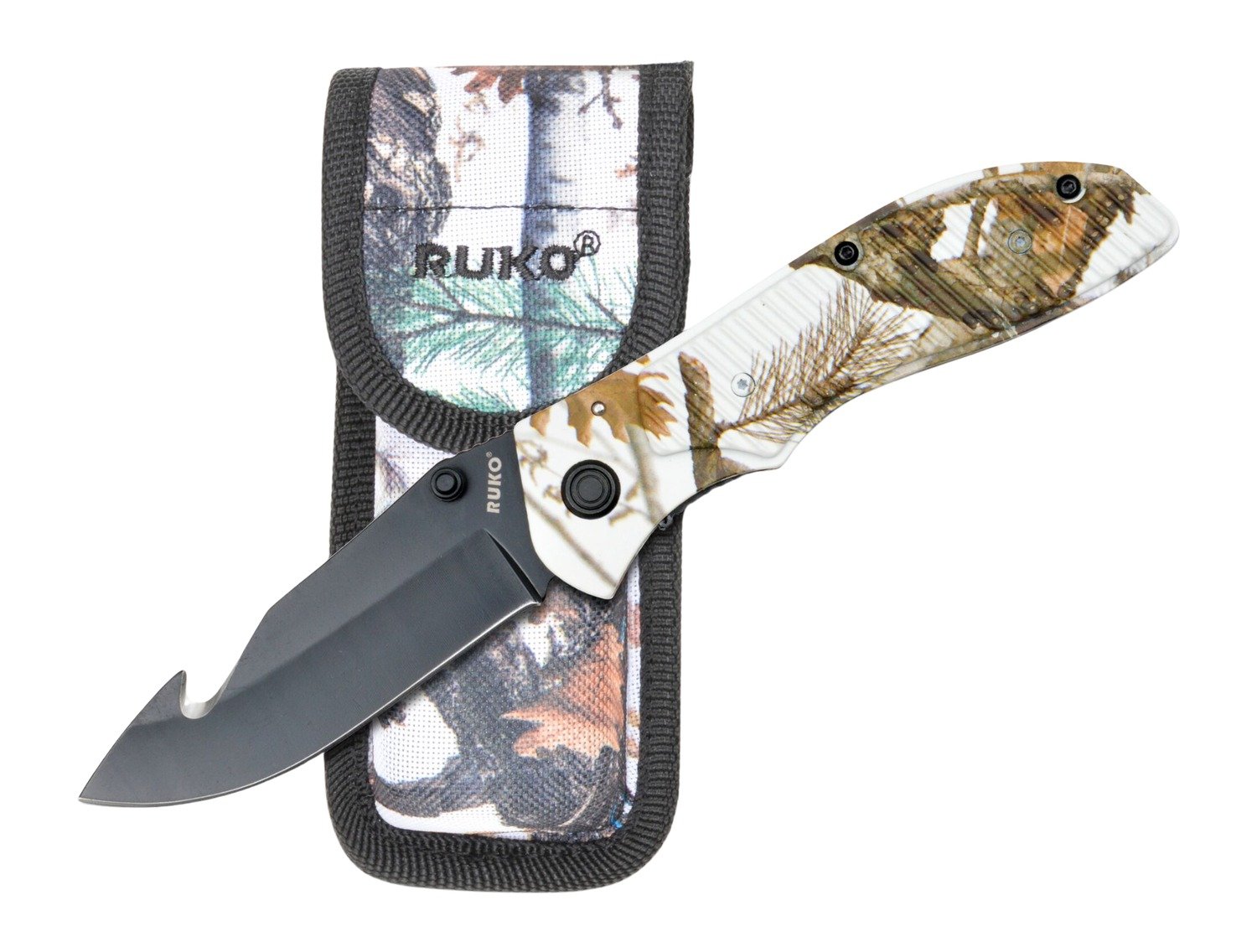 Buy RUKO RUK0106GHTND 440A Tundra Guthook Folding Knife online