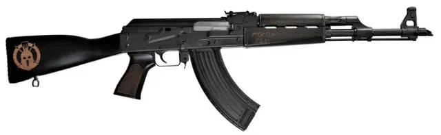 Zastava ZR7762SMLB 7.62x39 16.3 In 30-Rounds Black Walnut Threaded