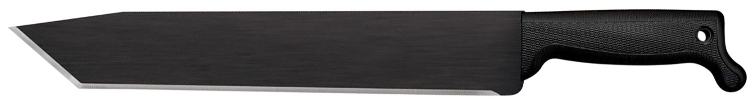 Cold Steel CS97BTMS Tanto Machete 13" 1055 Carbon Steel Blade Black Handle - Cold Steel