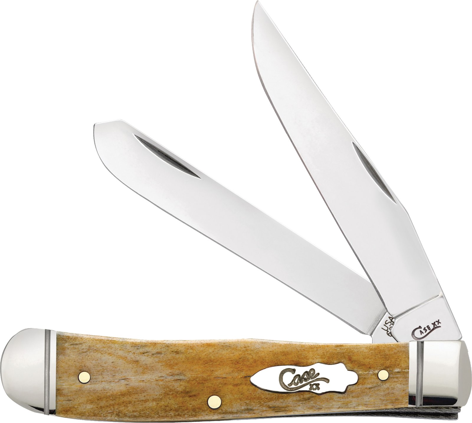 Buy CASE & SON 58182 Antique Bone Trapper Knife with Fluted Bolster online