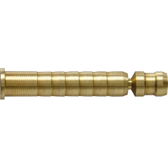 Easton 120494 6mm ST Brass Inserts 50-75gr Adjustable 12 Pack - Easton - 6mm