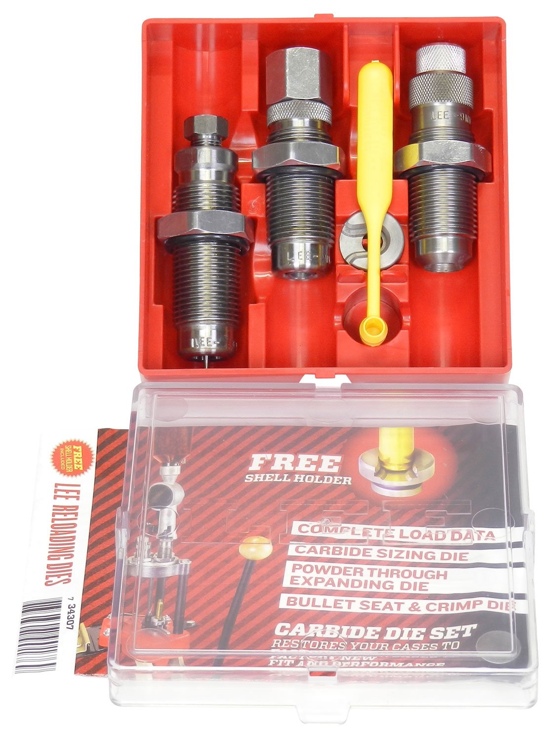 Lee Carbide 3 Die Set With Shellholder For 38 Special Md: - Lee Precision - 357 MAG