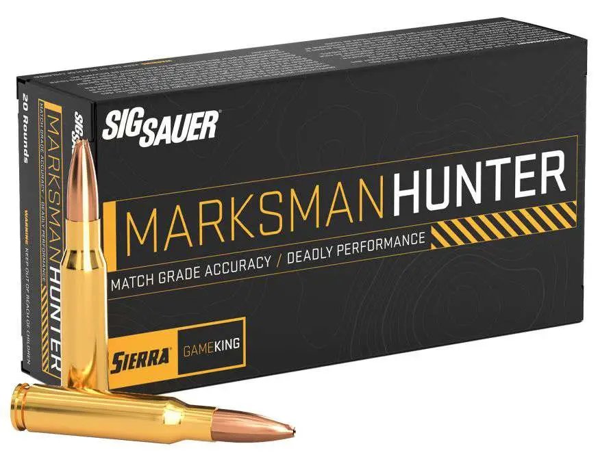 Sig Sauer E243GK8520 Marksman Hunter 243 Win 85gr 20/Box - Sig Sauer - 243 Win