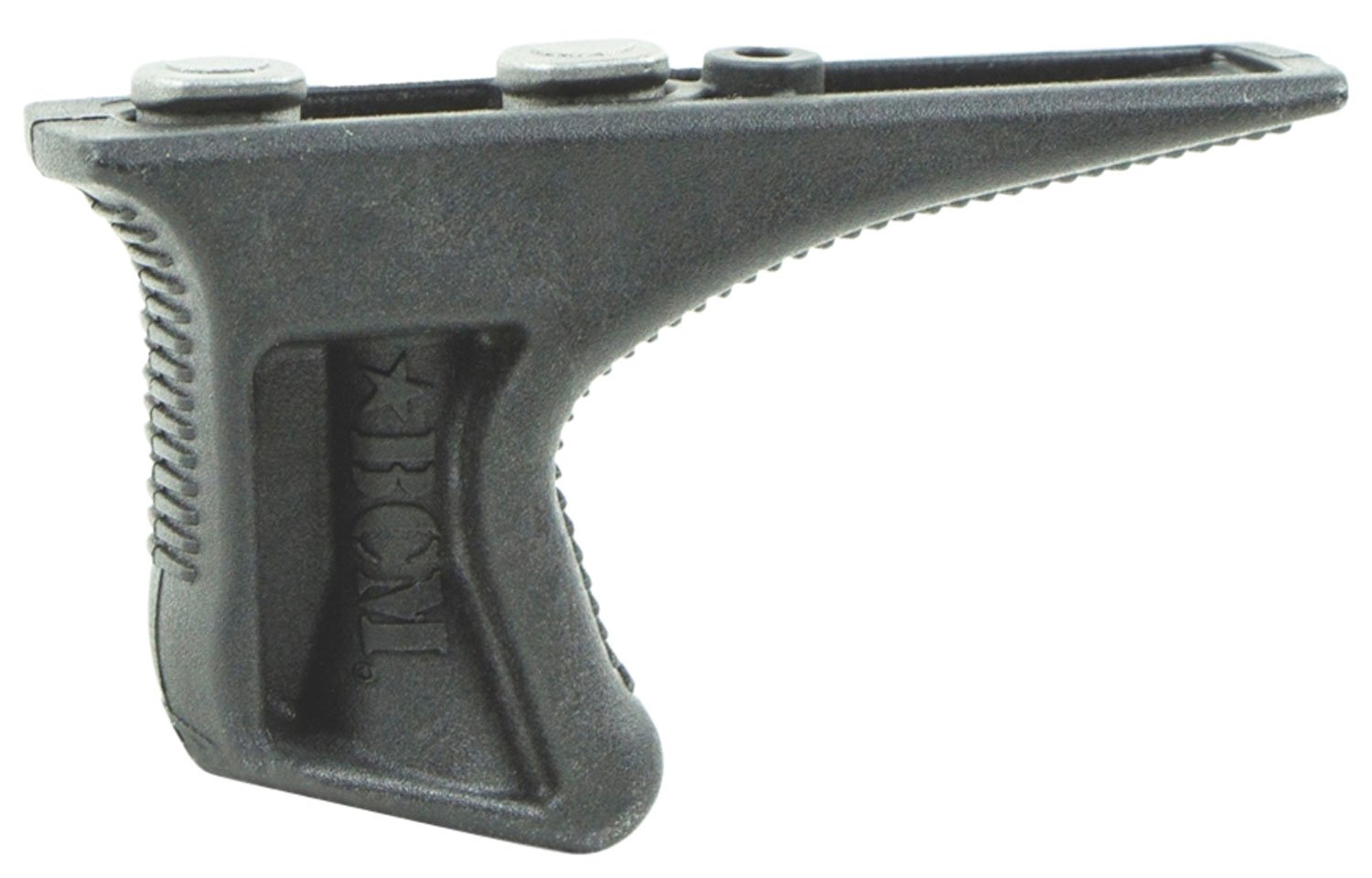 BCM BCM-KAG-KM-BLK Kinesthetic Angled Grip Black Textured Keymod Rail - Bravo Company Manufacturing