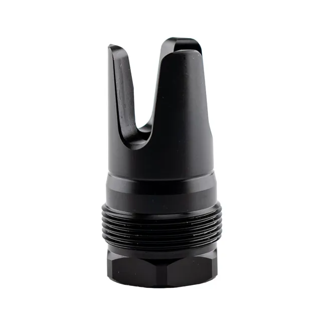 Rearden 10002 Flash Hider, 5/8X24, Square Shoulder, Nitride Black