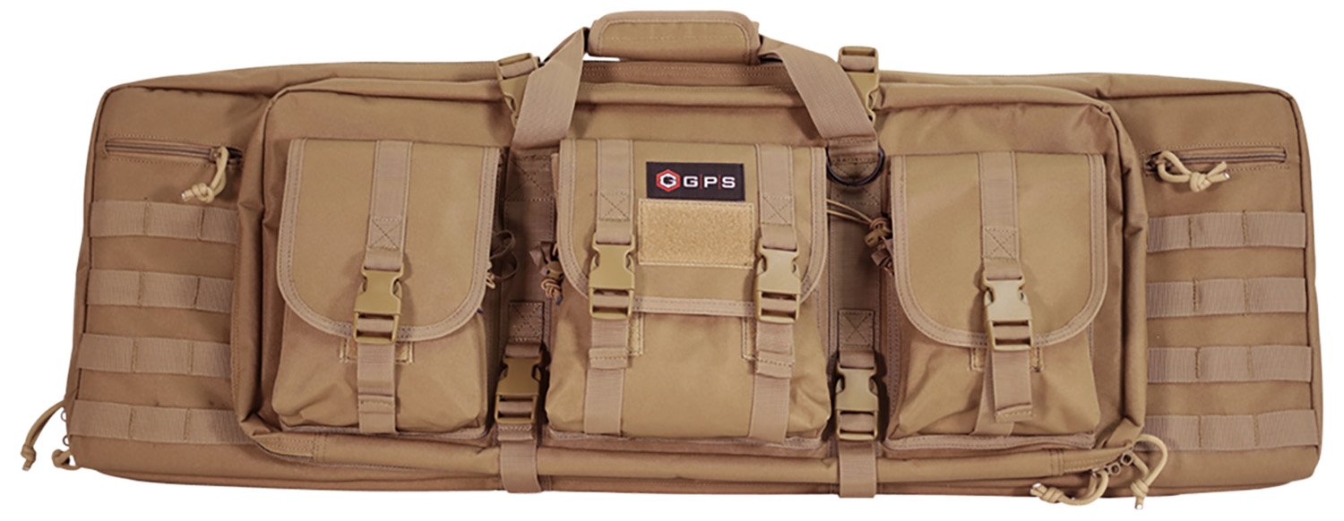 Buy GPS DRC36FDE Double Rifle Case 36 In Flat Dark Earth 600D Polyester online