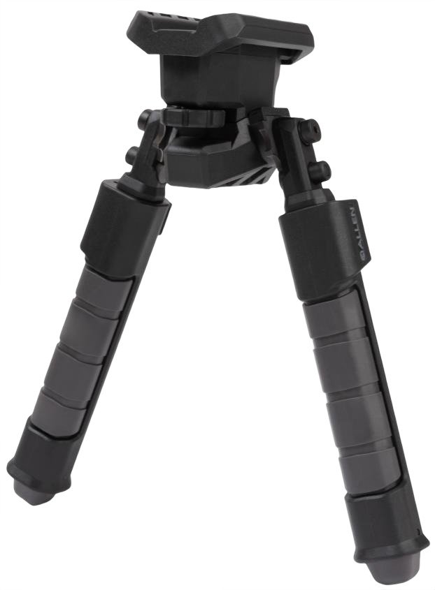 Allen Helix Polymer Bipod Low Stud Mount Black/Gray - Allen