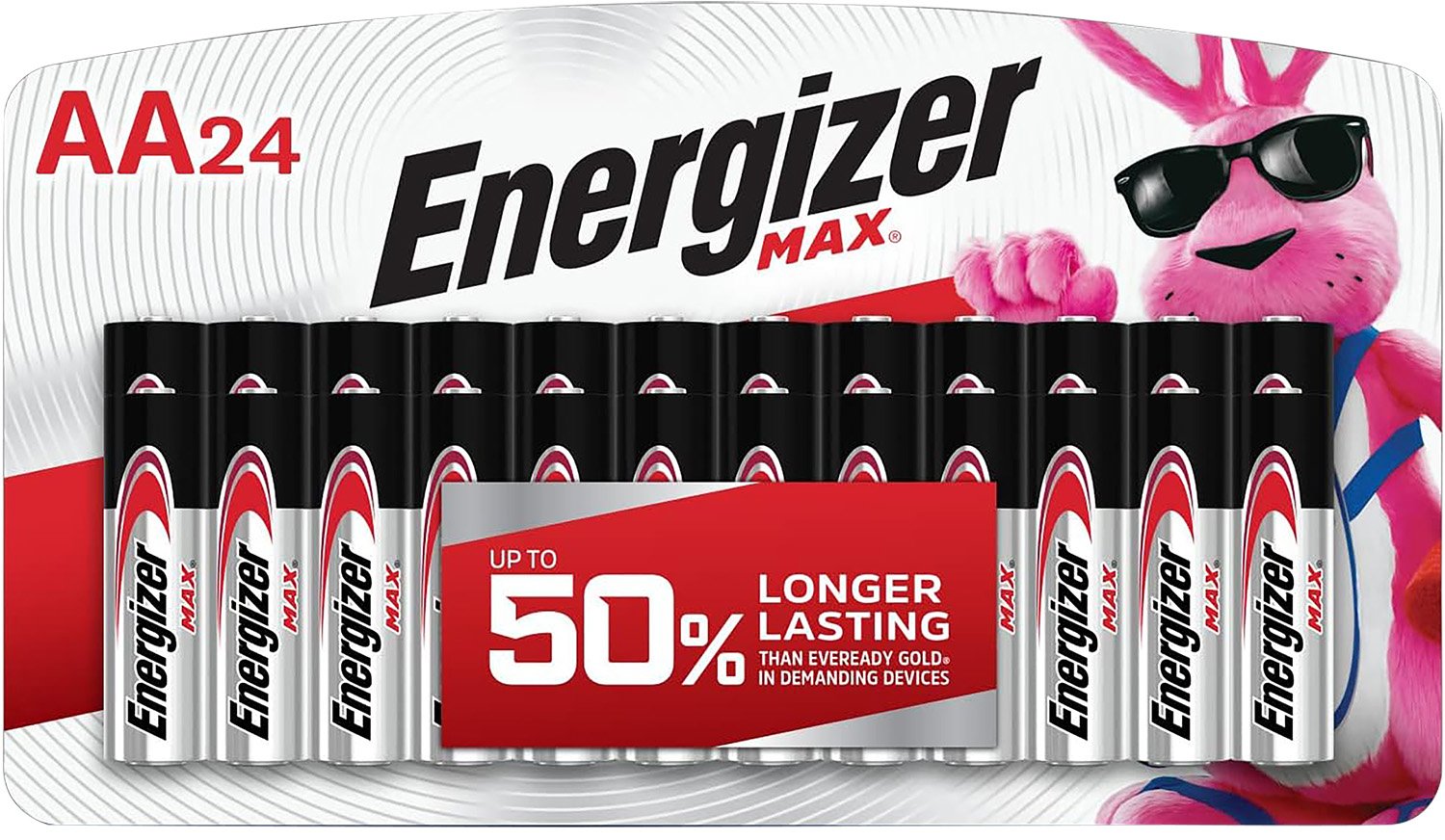 Buy Energizer E91BP24V1 AA Max 1.5V Alkaline Batteries, 24 Pack online