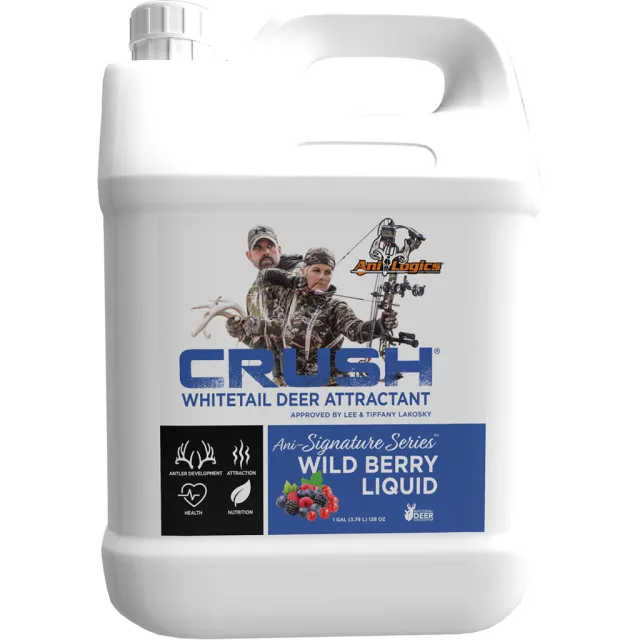 AniLogics CRUSH Liquid Attractant Wild Berry 1 gal. - Ani-Logics