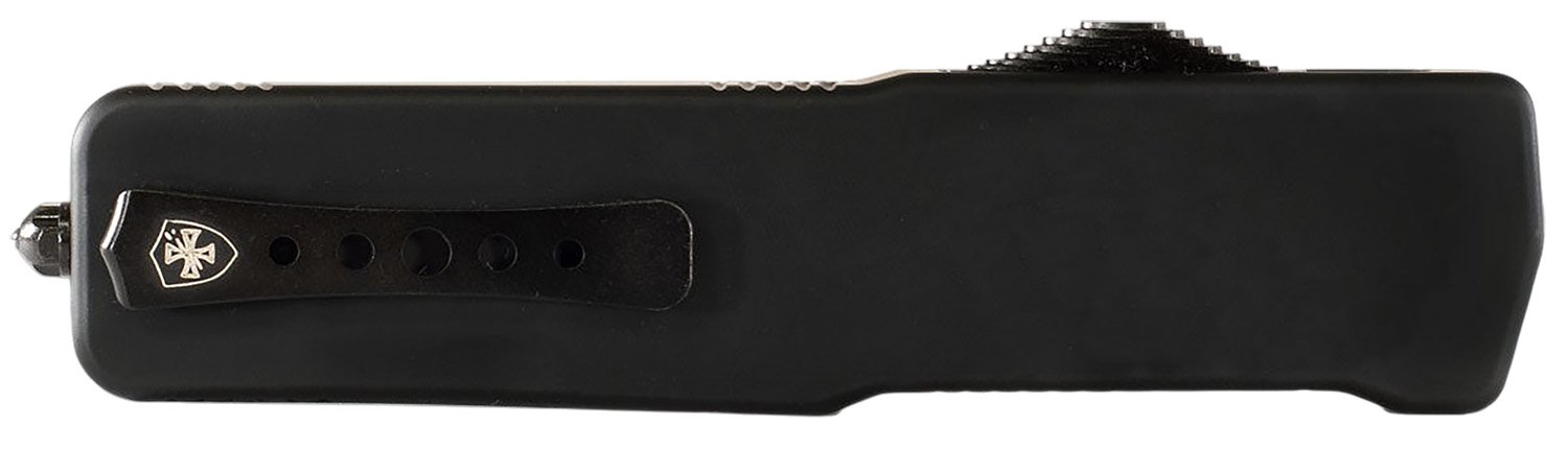 Templar Knife MZBR321 Slim Zinc OTF D2 Black Drop Point 3.1" Blade - TEMP