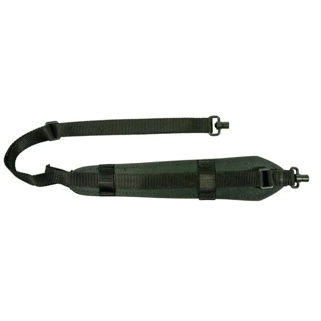 Outdoor Connection Padded SS Sling w/ Talon swivel Black - Outdoor Edge