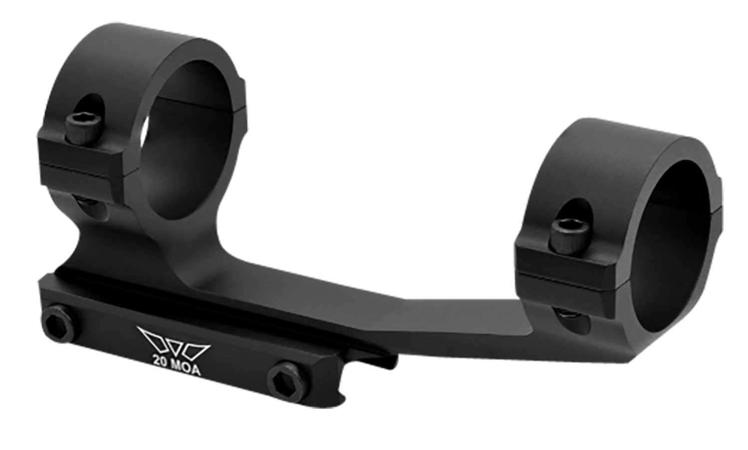 Warne Vapor V4012M 30mm 1-Piece Aluminum MSR Mount Matte Finish - Warne