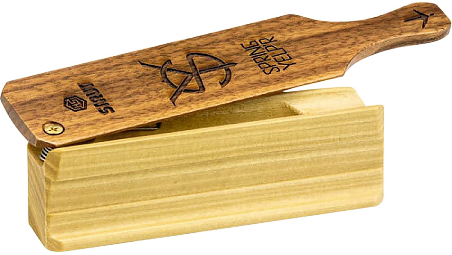 GSM Outdoors HS Spring Yelper Box Call - Yellow - Game Call - GSM Outdoors