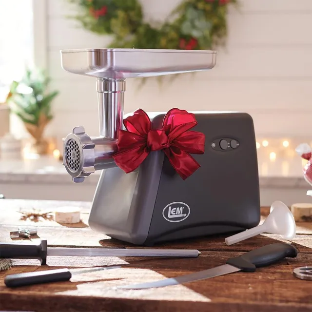 Buy LEM Products 1224 Electric Grinder 575W #8 Aluminum Head 3 lbs/min online