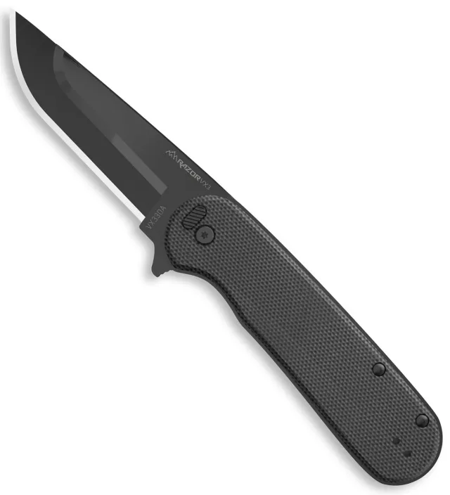 Outdoor Edge VX330A Razor VX3 3" Drop Point Blade Green G10 Handle - Outdoor Edge for sale at Gun Club HQ