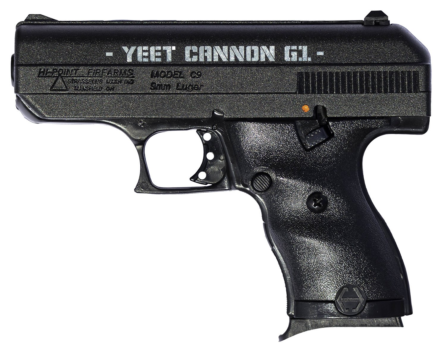 Hi-Point C9 Yeet Cannon G1 9mm Handgun Black 916G1YC