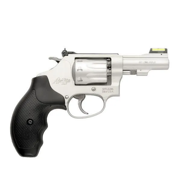 Smith & Wesson 100222U M317 .22 LR Handgun 8rd Black/Silver Used