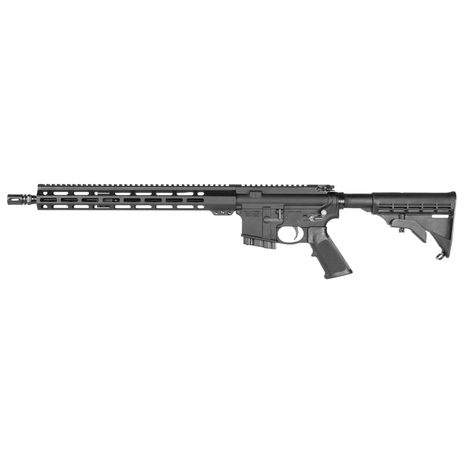 Smith & Wesson MP15SPTIII 5.56 NATO Rifle 10+1 CA Compliant 16" Black - Smith & Wesson - 223 Rem | 5.56 NATO
