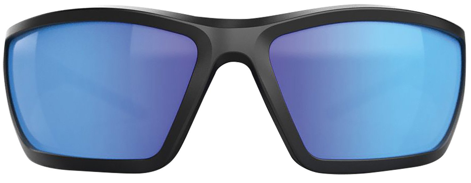 Buy Glock AS41040 Blue Line Tactical Glasses Blue Mirror Lens Black Frame online