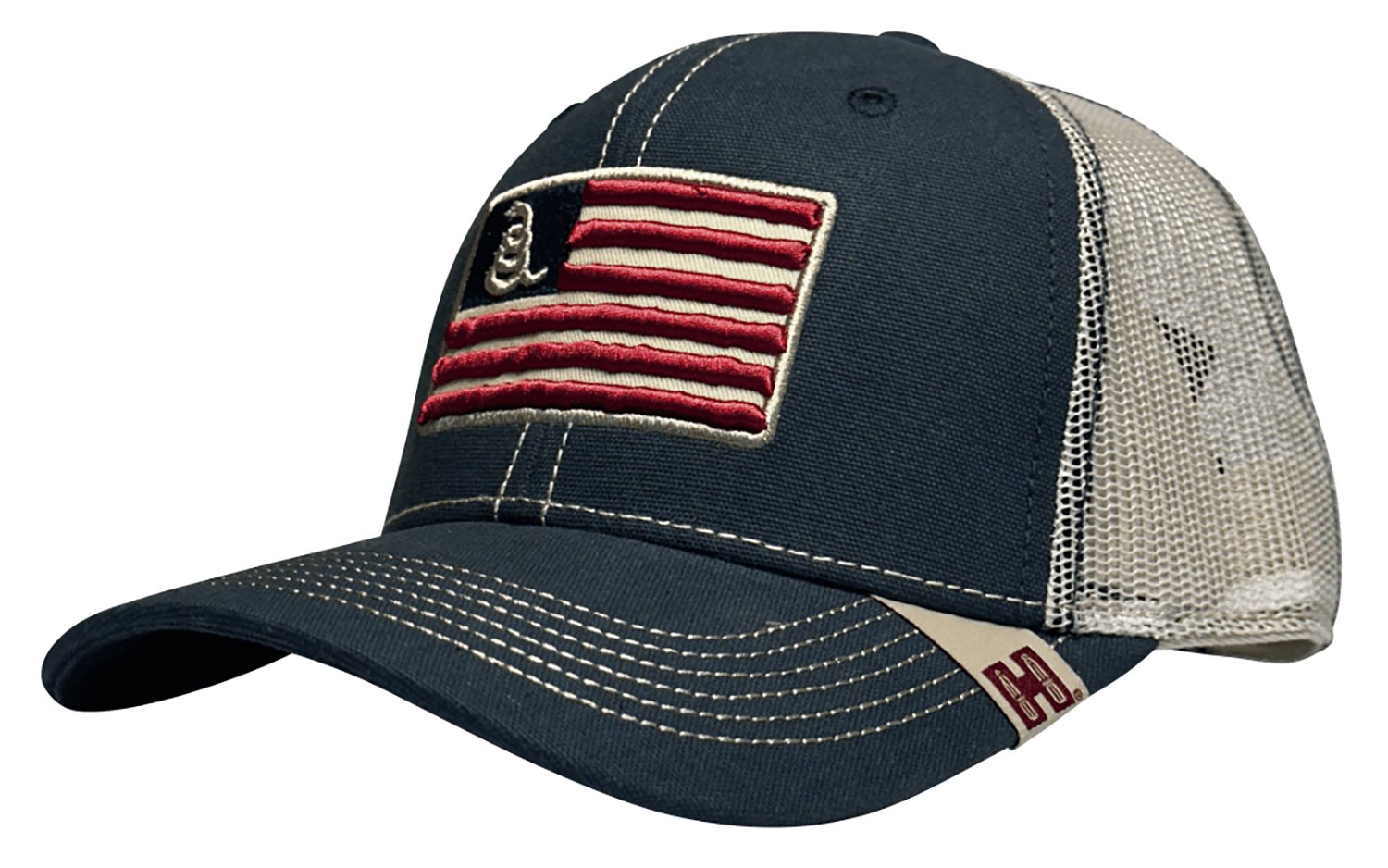 Buy Hornady 33310 Navy Trucker Hat Gadsden Flag OSFA Snapback Adjustable online