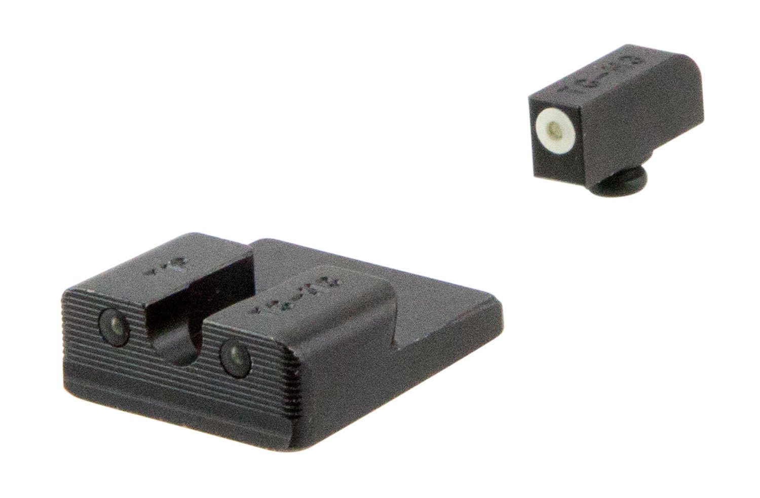 GSM Outdoors Tritium Pro Night Sights CNC Steel TG231T2W - GSM Outdoors