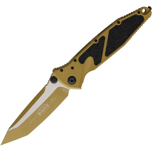 Microtech 161-1CRA-Z4 Socom Elite 3.98 In TNT/STD RAL-8000 Cerakote - MICROTECH for sale at Iron and Lace