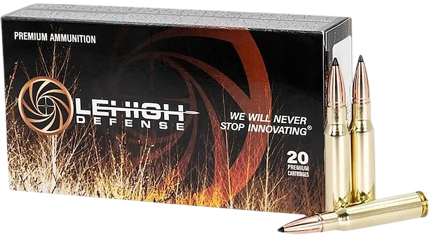 Wilson Combat LA308175TXC 308Win 175gr 20 Per Box/10 Case - Lehigh Defense - 308 Win