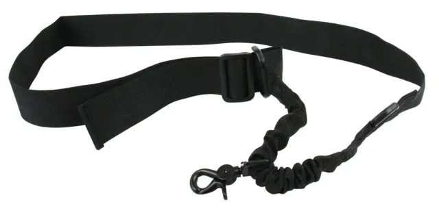 TacFire SL001B Single-Point Bungee Sling Adjustable 20-30 In