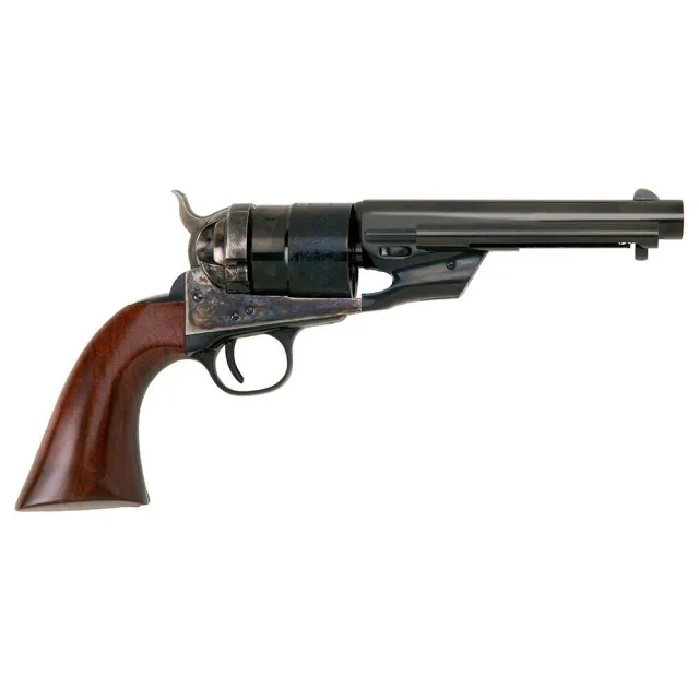 Cimarron CA9063 1860 Richards-Mason 38SP 5.5" Revolver Walnut Grips - Cimarron - .38 SPECIAL