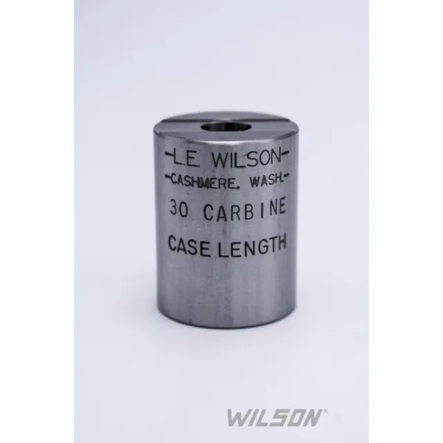 L.E. Wilson CLG-9MM 9mm Case Length Gage Straight-Walled - L.E. Wilson - 9mm Luger