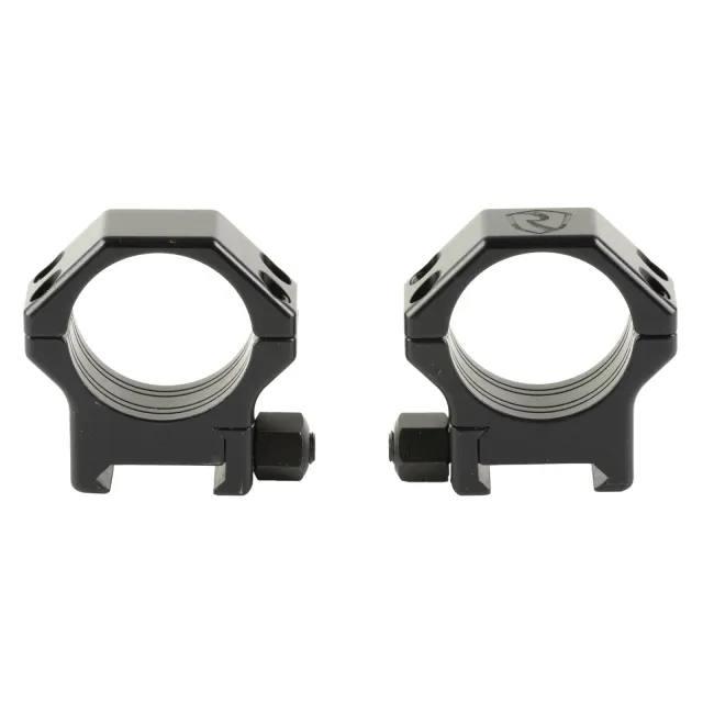 Riton Optics Contessa 30mm Picatinny Rings Hardened Steel 8mm Height Black - Riton Optics