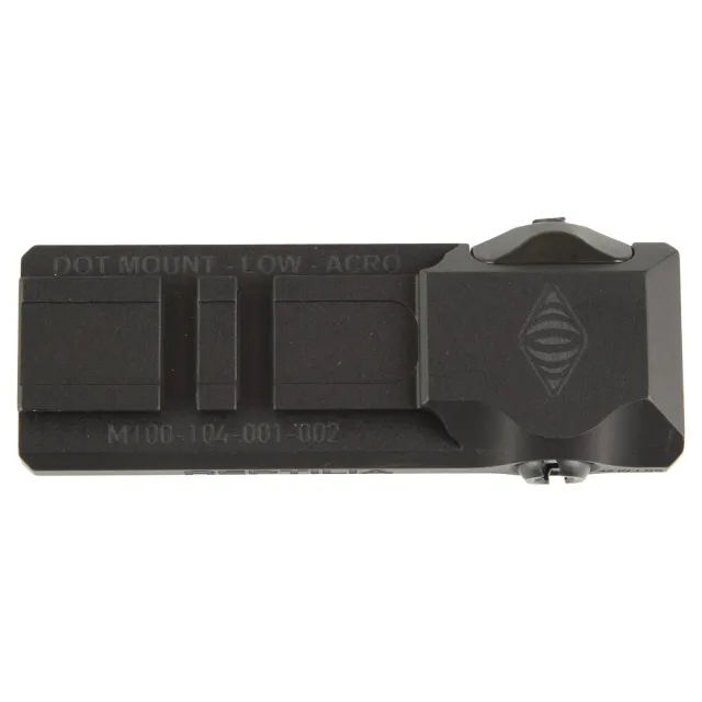 Reptilia 100-256 Mount, Black, Anodized, Aimpoint Acro Compatible - Reptilia