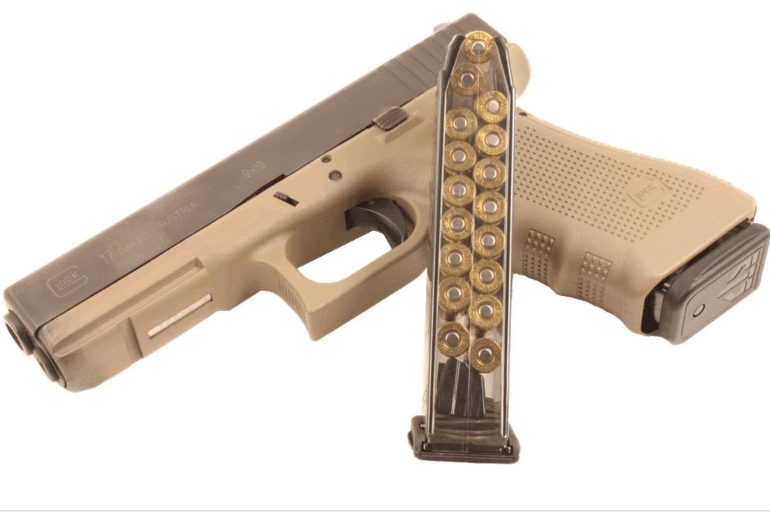 Buy Elite Tactical Systems Glock 17/17L/18/19/26 9mm 17 Round Magazine online