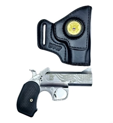 Bond Arms DT47 Trump 47th Pres LTD 45 Colt/410 Bore 4.25in w/Holster - Bond Arms, Inc. - 410 Bore | 45 Colt