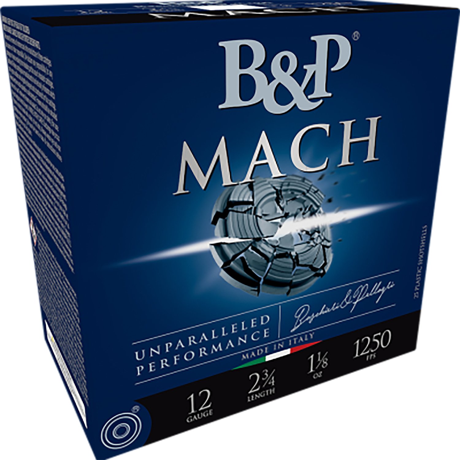 Buy Baschieri & Pellagri 12B78F29 Mach 12Ga 2.75" 7/8oz #9 1365fps 25/Box online