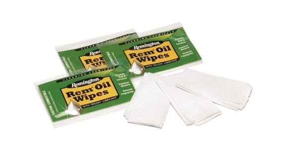 Remington Accessories 18411 Rem Oil Cleans/Lubricates/Protects Single Pack Wipes 12 Per Pack - Remington Arms Company, LLC