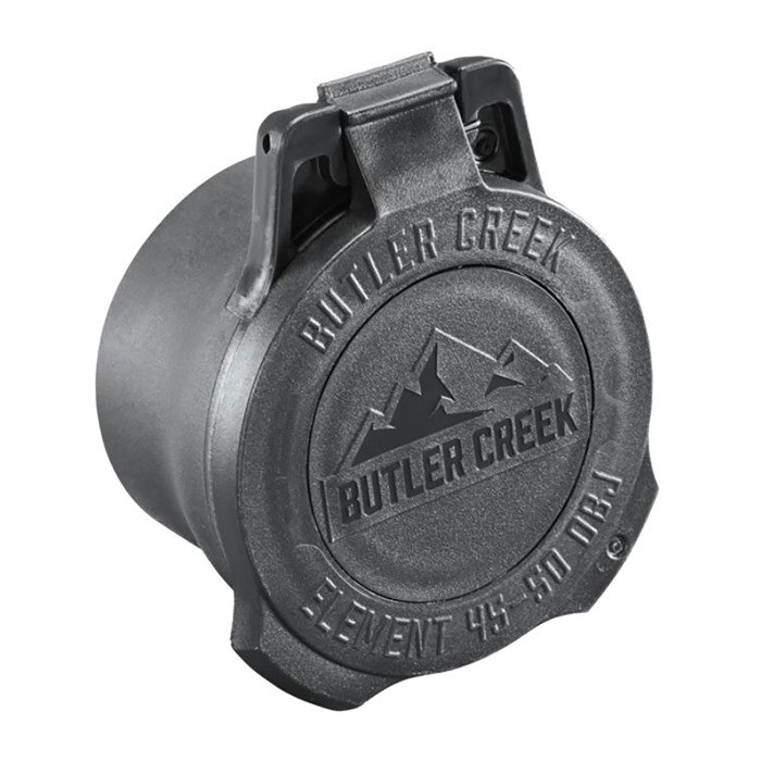 Buy Butler Creek Element ESC50 Objective Flip-Open Scope Cover 45-50mm Black online