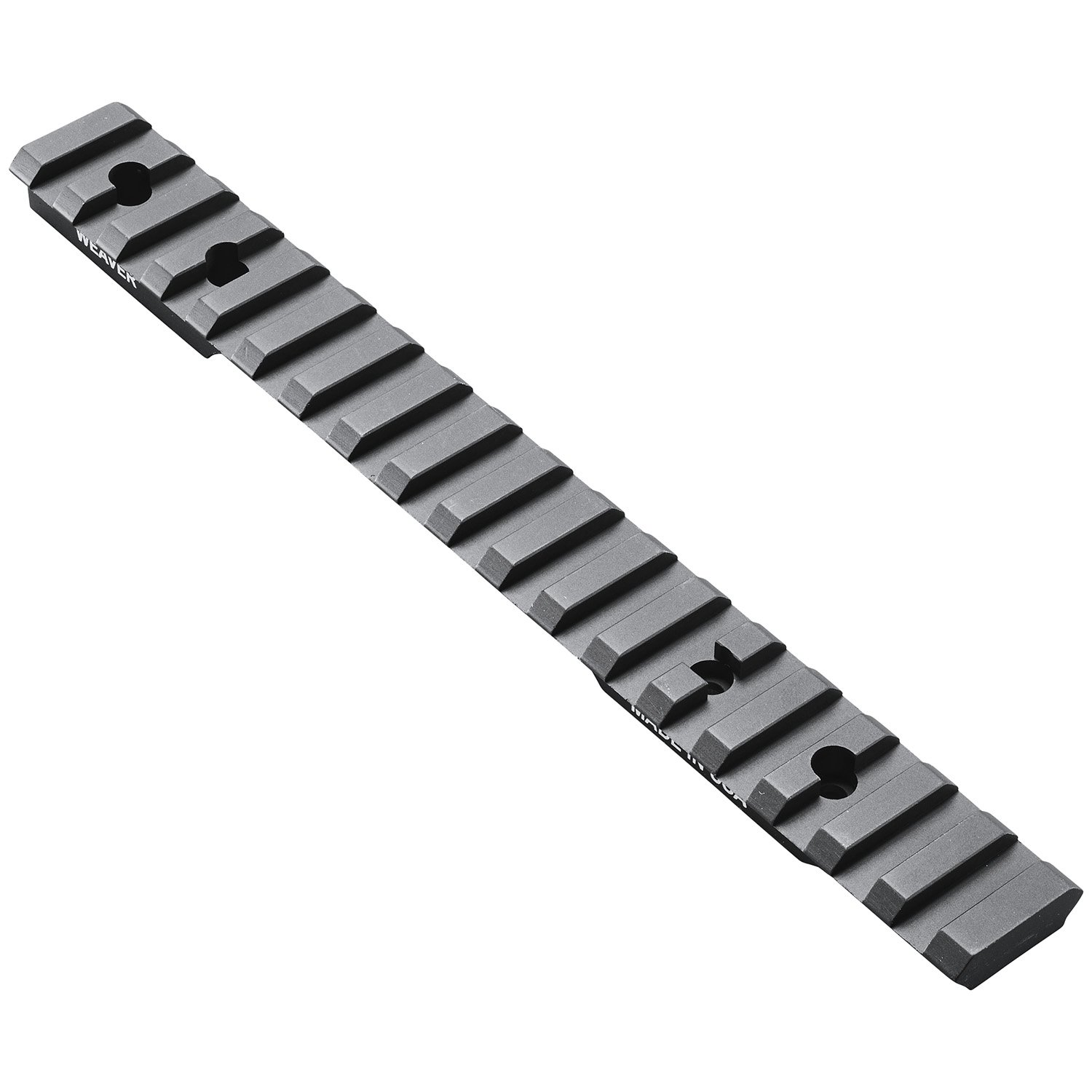 Weaver 99480 Multi-Slot Base Winchester 70 Long Action Black Aluminum - Weaver