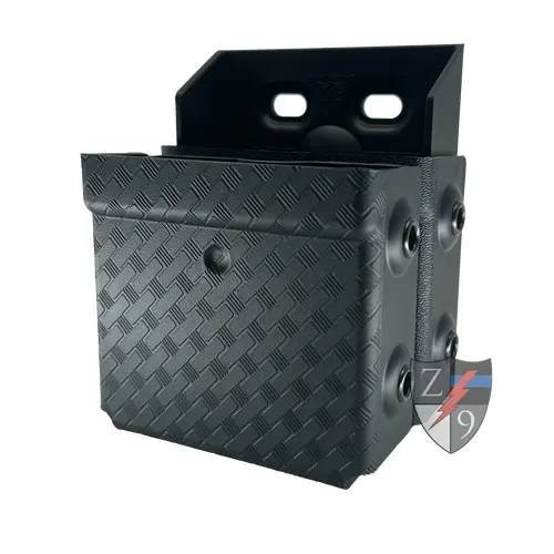 Zero9 Solutions Double Cuff Case ASP-Compatible Leather MOLLE