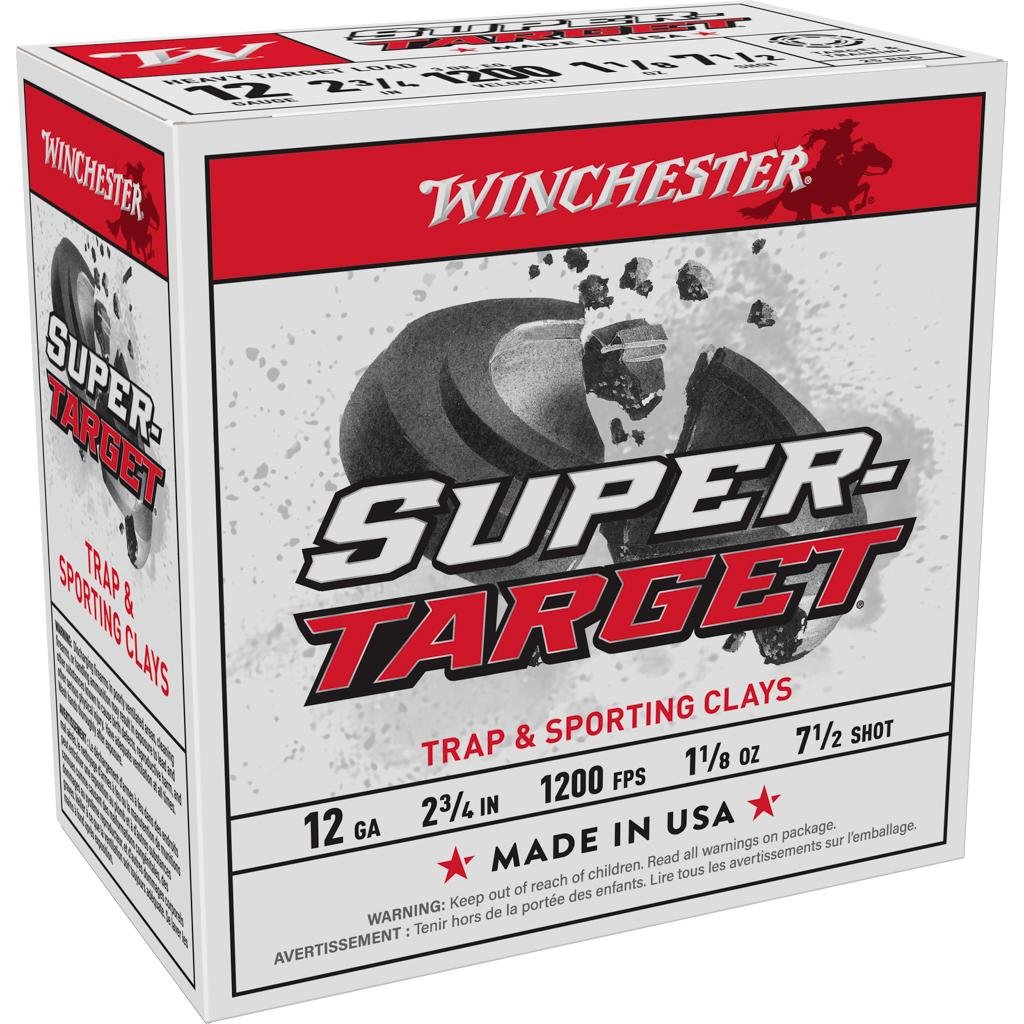 Winchester TRGT12M7 12 Gauge 2.75 in 1 1/8 oz 7.5 Shot 25 Rounds - Winchester - 12 Gauge