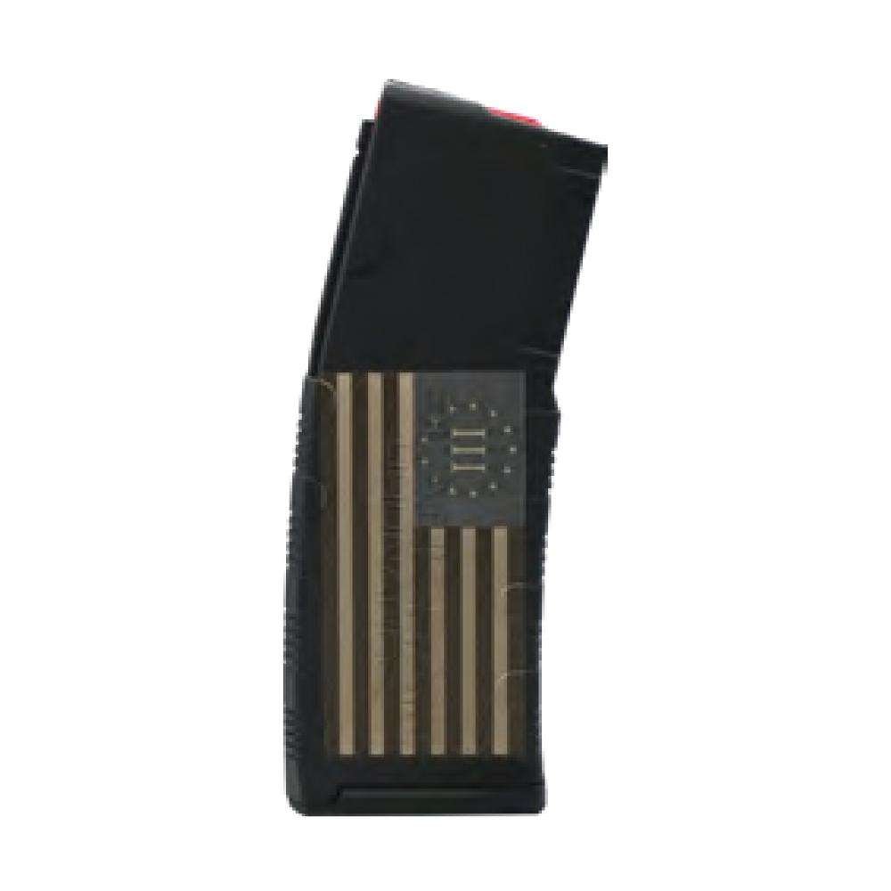 Black Rain Ordnance BRO-MAG-3P AR15 Magazine 30rd 5.56/.223 American Flag - Black Rain Ordnance - 5.56 NATO / .223 Remington