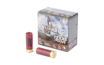 Federal Texas Dove 12 Gauge 2.75" #7.5 1 1/4oz Shot Shell Ammunition Lead - Federal