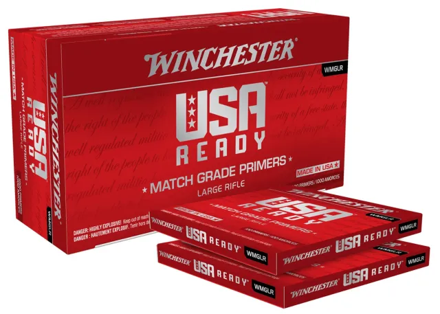 Winchester WMGSR Small Rifle Match Primers - 1000 rd. HAZ